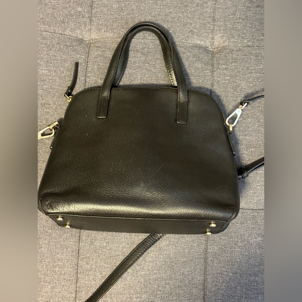 Kate Spade Robinson Street Maise Bow Pebbled Leather Satchel Purse - Picture 4 of 9